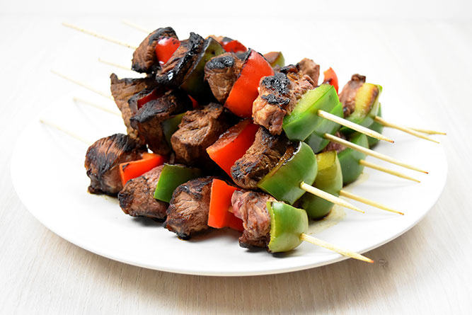 Brochette de boeuf
